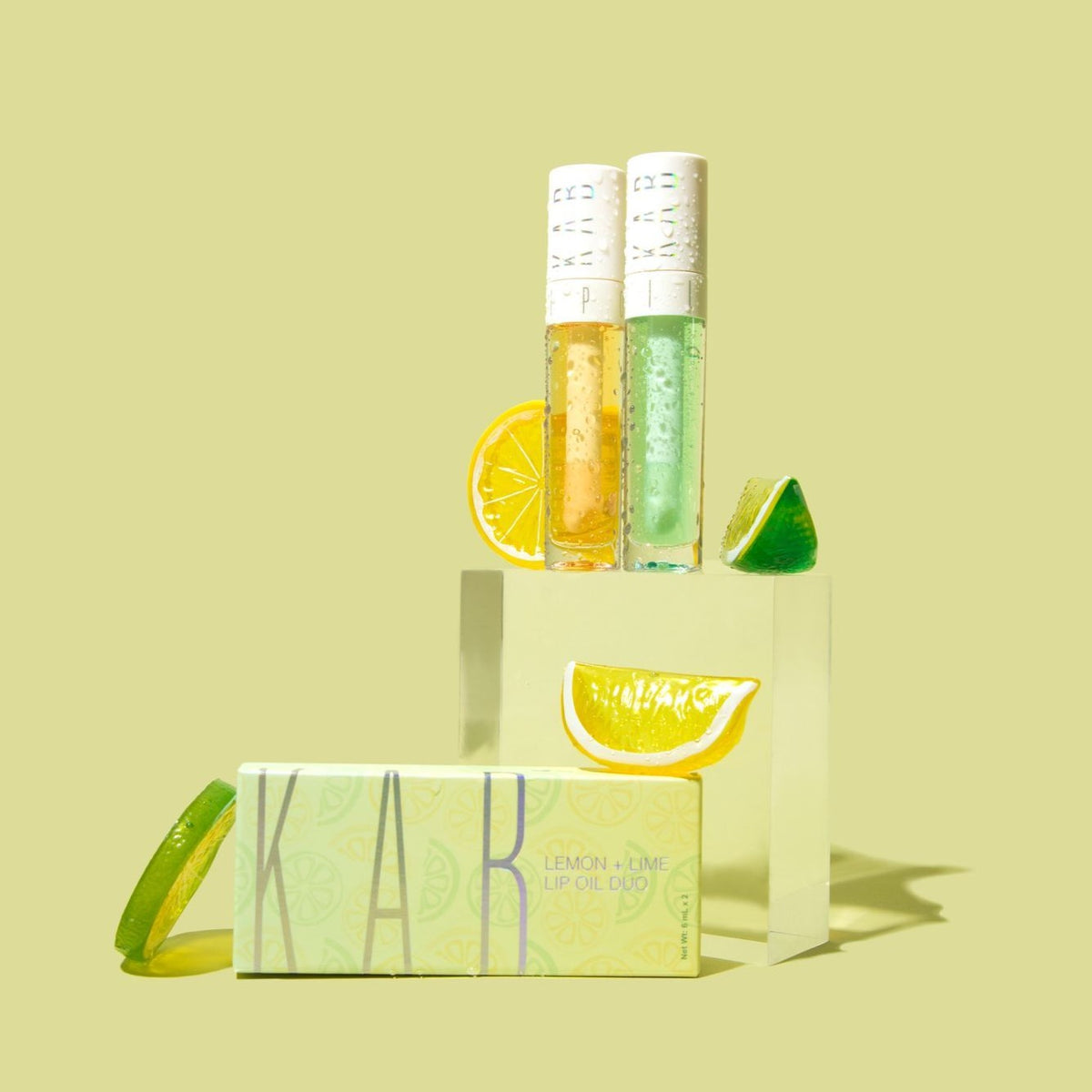 Lemon + Lime Lip Oil Duo